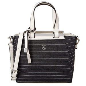 Women's Giulia Satchel-denim Stripe Giulia Satchel